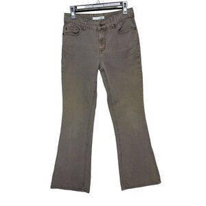 Chico'S Platinum Jeans‎ Size 0 Reg S/4 Charm Jeans Bootcut Flare Brown